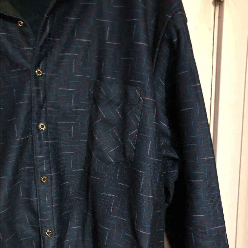 Fleece patterned jacket - Picture 3 of 5
